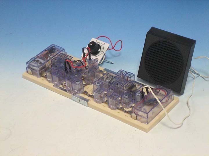 電子ブロック 電子ボード SR3A 電子ブロック機器製造 レトロ 大人の科学